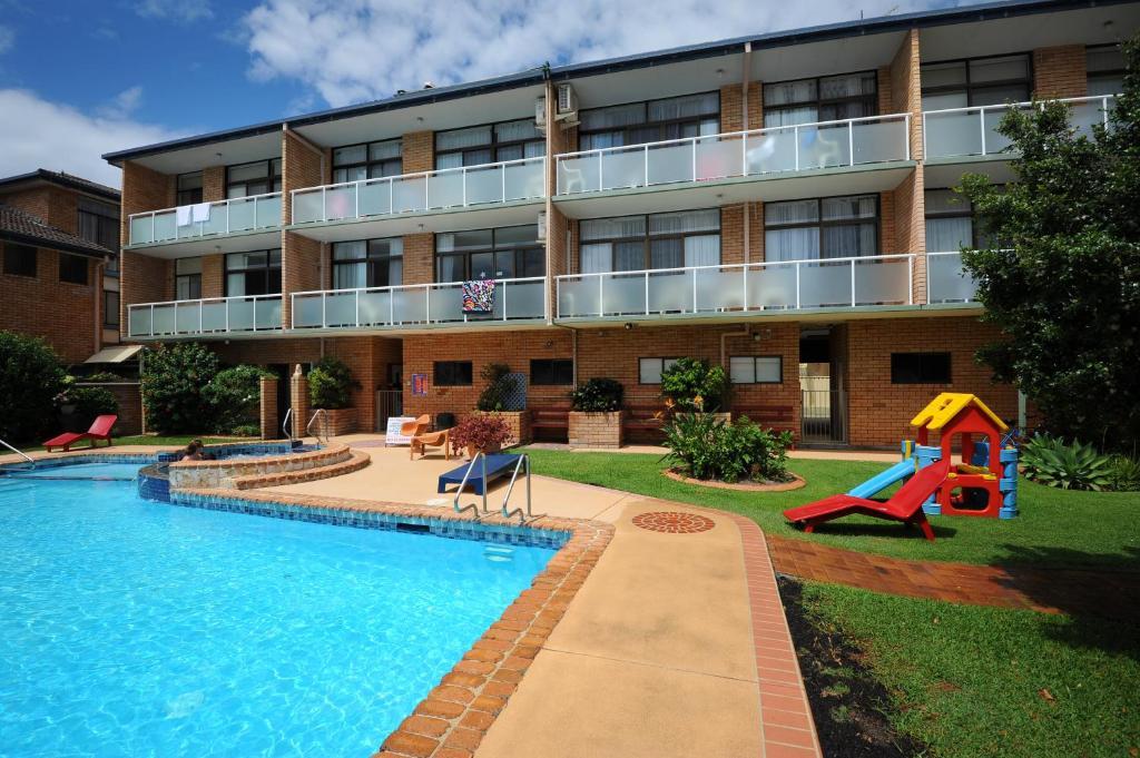 The Tahitian Aparthotel Coffs Harbour Buitenkant foto