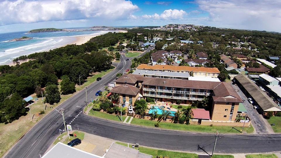 The Tahitian Aparthotel Coffs Harbour Buitenkant foto